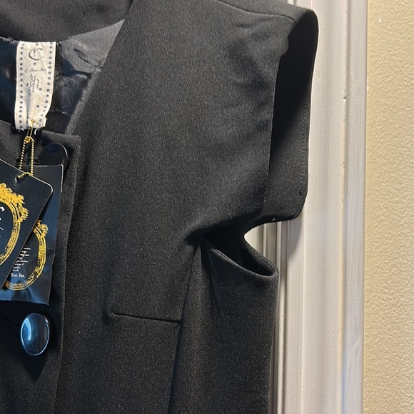 NWT C. Luce Inc Black Sleeveless Dress Size Large - Picture 2 of 9